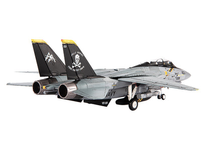 Grumman F-14B Tomcat Fighter Aircraft "VF-103 Jolly Rogers USS John F. Kennedy Final Tomcat Cruise" (2004) United States Navy 1/72 Die Cast Model by JC Wings