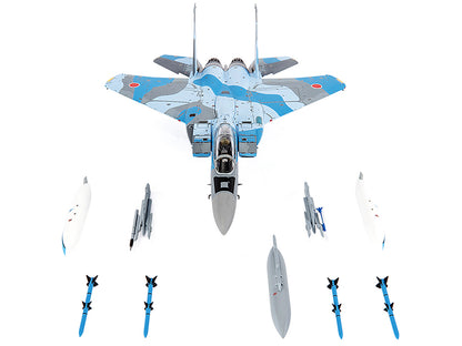 Mitsubishi F-15DJ Eagle Fighter Plane "JASDF (Japan Air Self-Defense Force) Tactical Fighter Training Group 40th Anniversary Edition" (2021) 1/72 Diecast Model by JC Wings