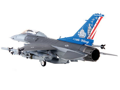 Lockheed F-16D Fighting Falcon Fighter Plane "USAF ANG 121st Fighter Squadron 113th Fighter Wing" (2011) 1/72 Diecast Model by JC Wings