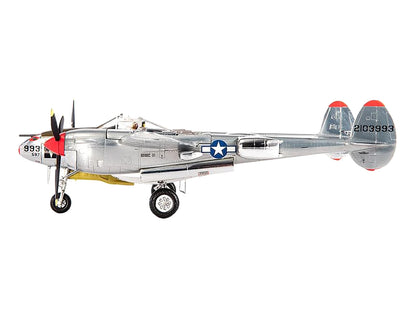 Lockheed P-38J Lightning Fighter Aircraft "Marge Captain Richard Bong 5th Fighter Command" (1944) United States Army Air Force 1/72 Diecast Model by JC Wings