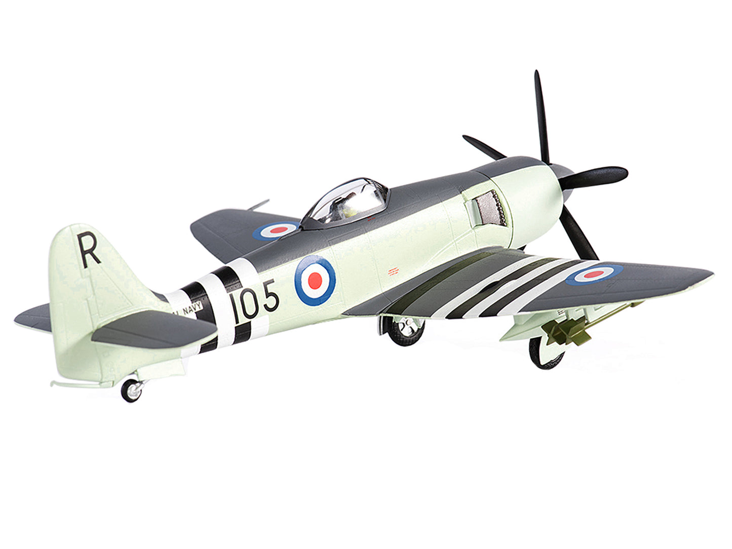 Hawker Sea Fury FB MK. II Fighter Aircraft "Royal Navy No. 804 Squadron FAA HMS Glory Korean War" (1951) 1/72 Diecast Model by JC Wings