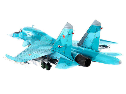 Sukhoi SU-34 Fullback Fighter Aircraft "Russian Air Force Ramenskoye" (2011) 1/72 Diecast Model by JC Wings