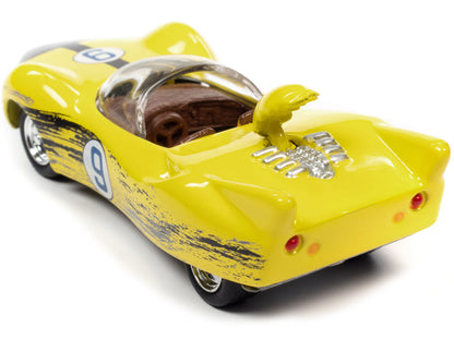 Racer X's Shooting Star (Raced Version) "Speed Racer" (1967) TV Series "Pop Culture" 2022 Release 2 1/64 Diecast Model Car by Johnny Lightning