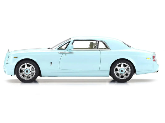 Rolls Royce Phantom Coupe Turquoise 1/18 Diecast Model Car by Kyosho