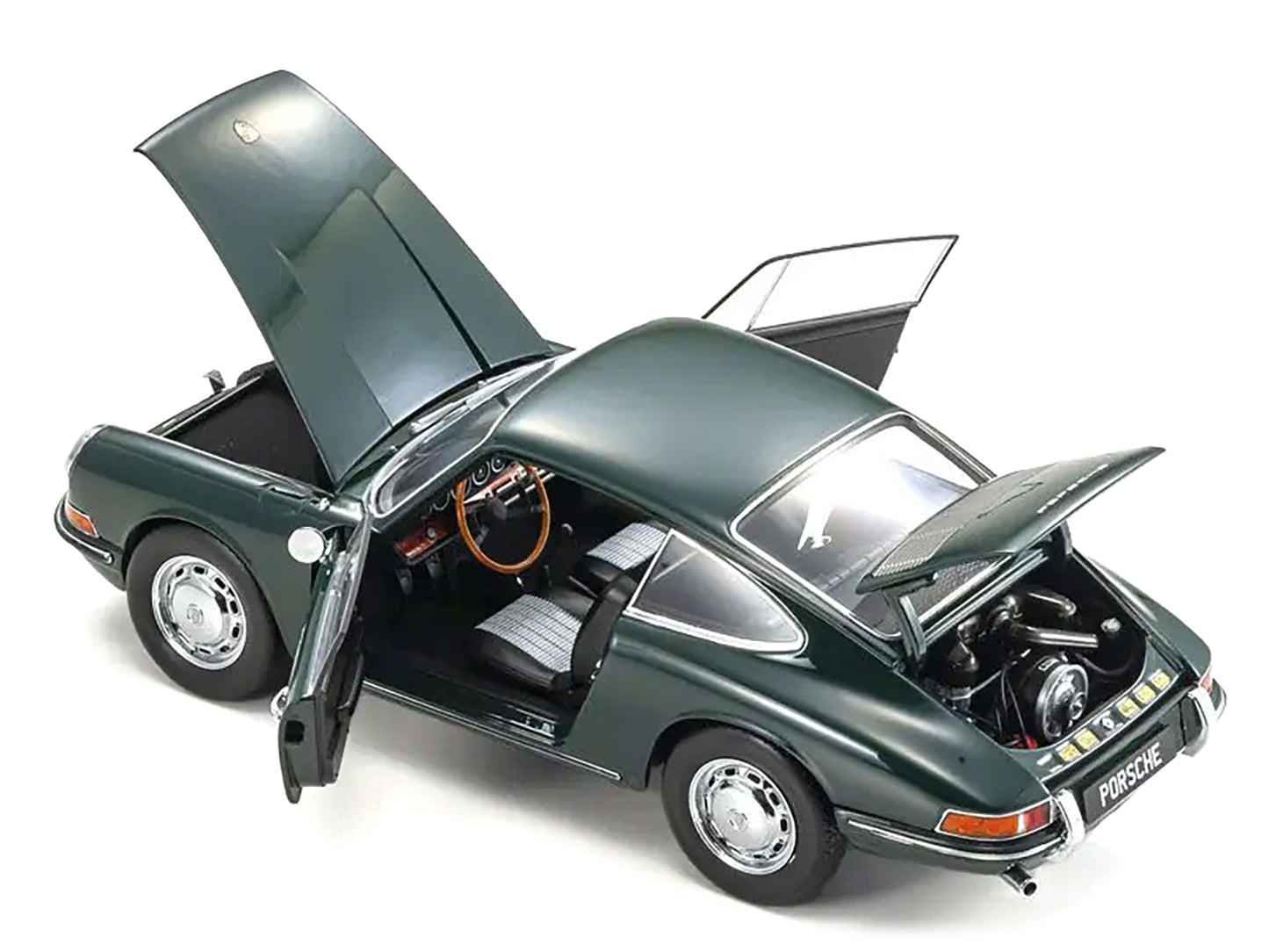 Porsche 911 (901) Irish Green 1/18 Diecast Model Car by Kyosho