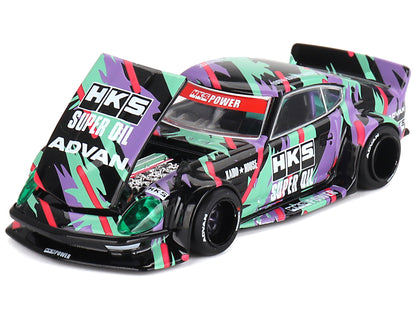 Nissan Fairlady Z RHD (Right Hand Drive) "HKS" Livery (Designed by Jun Imai) "Kaido House" Special 1/64 Diecast Model Car by Mini GT