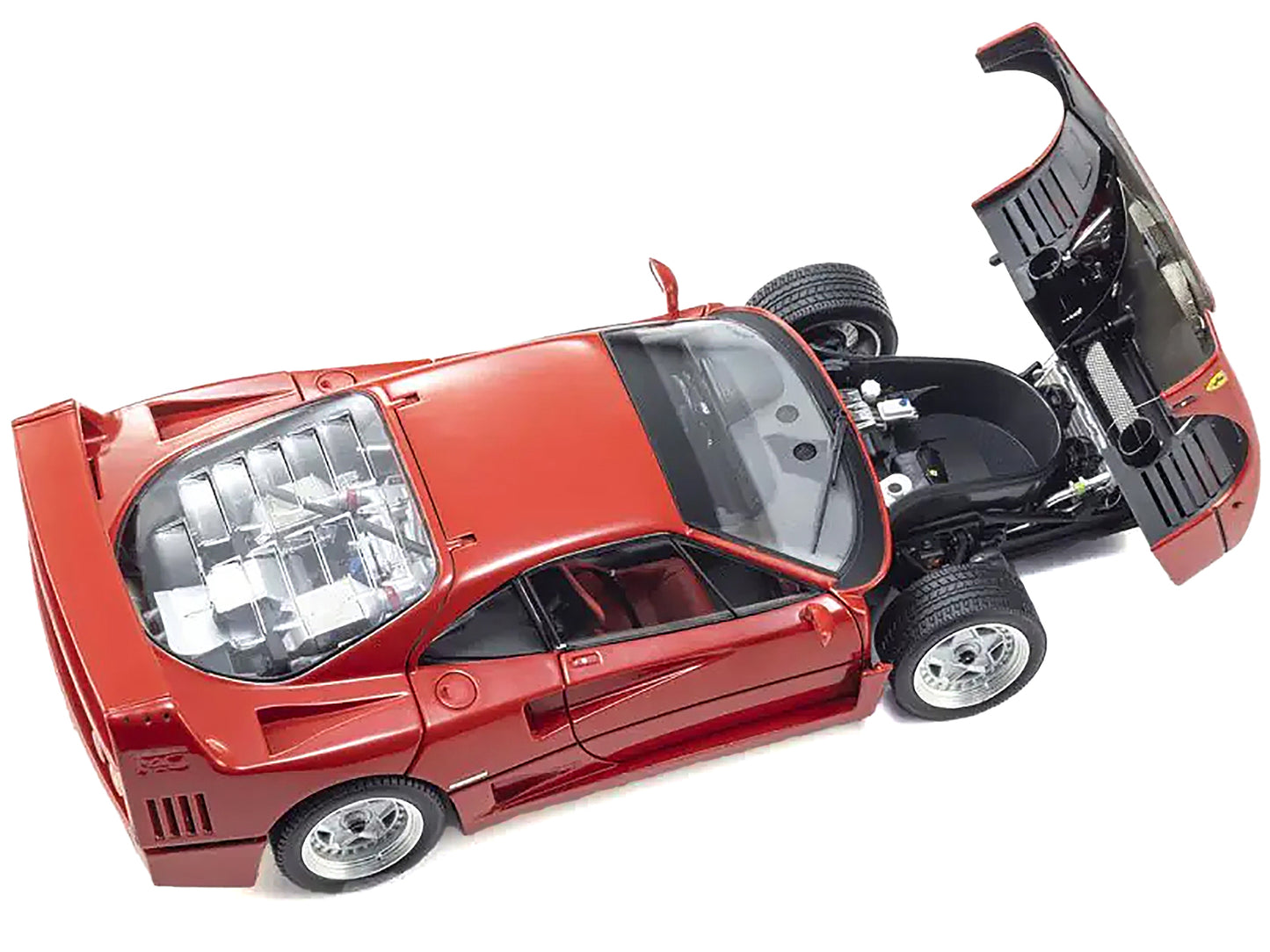 Ferrari F40 Red (Version 2) 1/18 Diecast Model Car by Kyosho