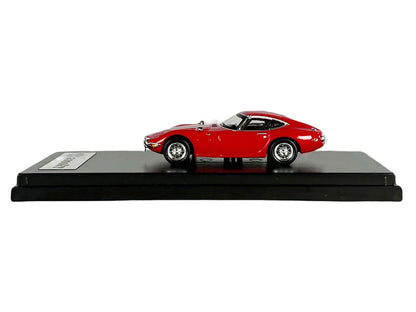 Toyota 2000GT RHD (Right Hand Drive) Red 1/64 Diecast Model Car by LCD Models