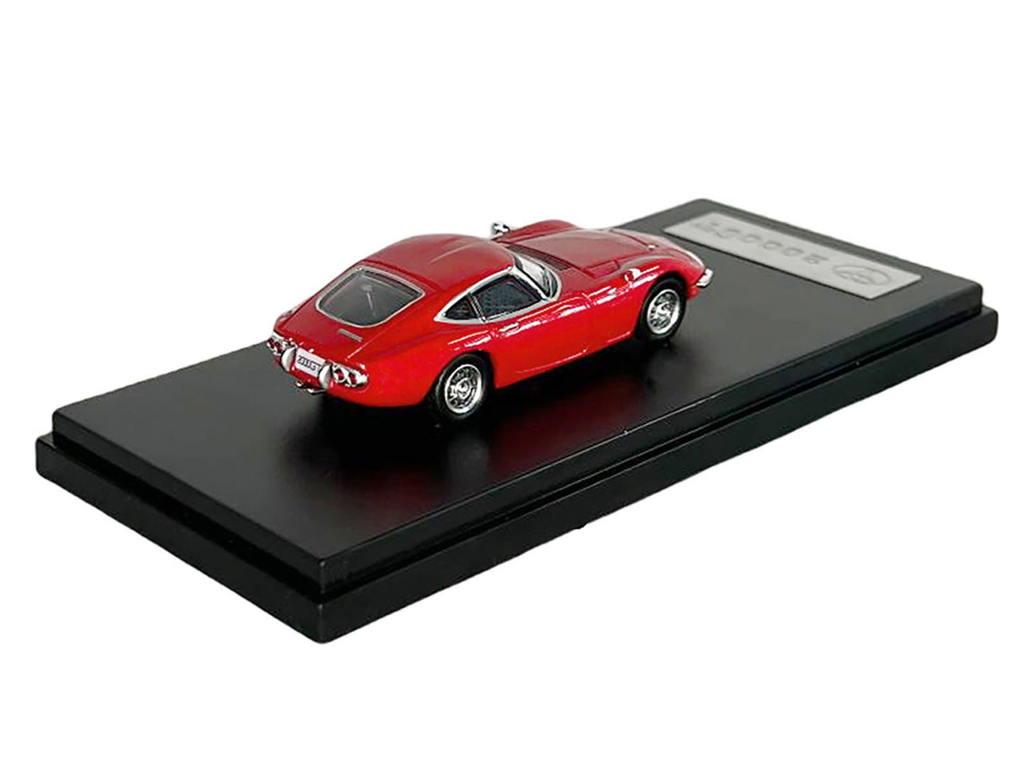 Toyota 2000GT RHD (Right Hand Drive) Red 1/64 Diecast Model Car by LCD Models