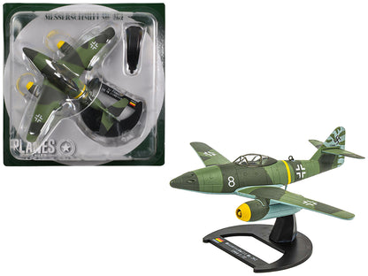 Messerschmitt Me 262 Fighter Aircraft "White 8 258 aerial victory ace Walter Nowotny Kommando Nowotny Germany" (1944) German Luftwaffe 1/72 Diecast Model Airplane by Luppa