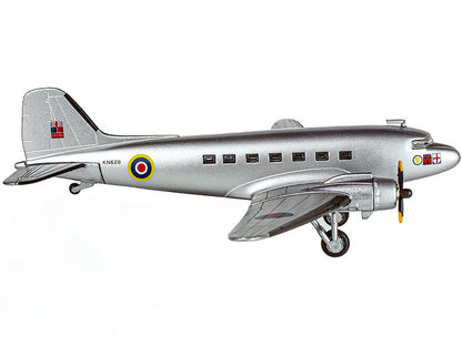 Douglas C-47 Dakota Transport Aircraft "Field Marshal Montgomery No. 24 Squadron" Royal Air Force (1945) "Planes of World War II" Series 1/144 Diecast Model Airplane by Luppa