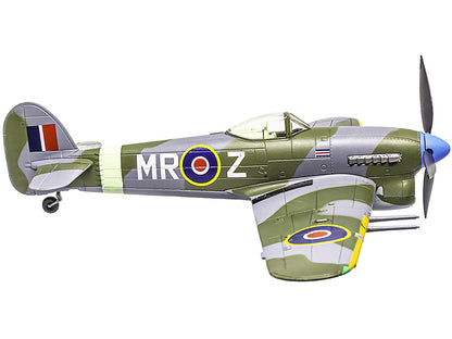 Hawker Typhoon Mk IB Fighter-Bomber Aircraft "No. 245 (Northern Rhodesian) Squadron" Royal Air Force (1942) "Planes of World War II" Series 1/72 Diecast Model Airplane by Luppa