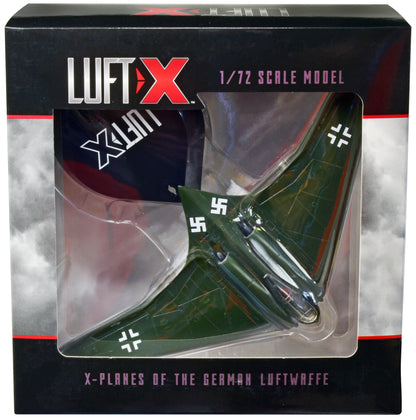 Horten Ho 229 Aircraft Prototype Dark Green "German Luftwaffe" 1/72 Model Airplane by Luft-X