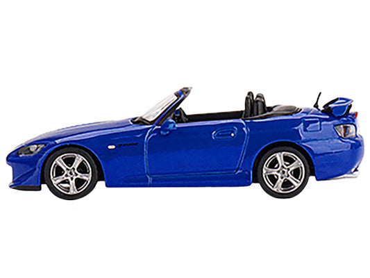 Honda S2000 (AP2) Type S Convertible RHD (Right Hand Drive) Apex Blue Limited Edition to 3000 pieces Worldwide 1/64 Diecast Model Car by Mini GT