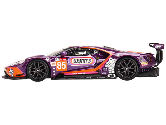 Ford GT #85 Ben Keating - Jeroen Bleekemolen - Felipe Fraga "Keating Motorsports" LMGTE-Am "24 Hours of Le Mans" (2019) Limited Edition to 2400 pieces Worldwide 1/64 Diecast Model Car by Mini GT