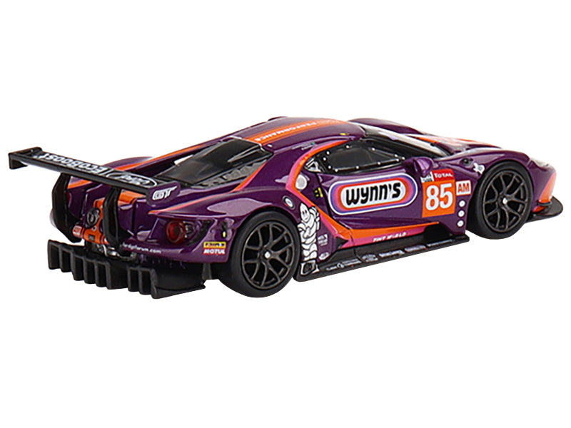 Ford GT #85 Ben Keating - Jeroen Bleekemolen - Felipe Fraga "Keating Motorsports" LMGTE-Am "24 Hours of Le Mans" (2019) Limited Edition to 2400 pieces Worldwide 1/64 Diecast Model Car by Mini GT