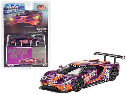 Ford GT #85 Ben Keating - Jeroen Bleekemolen - Felipe Fraga "Keating Motorsports" LMGTE-Am "24 Hours of Le Mans" (2019) Limited Edition to 2400 pieces Worldwide 1/64 Diecast Model Car by Mini GT