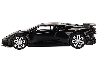 Bugatti Centodieci Black Limited Edition to 3600 pieces Worldwide 1/64 Diecast Model Car by Mini GT