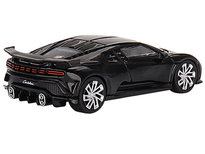 Bugatti Centodieci Black Limited Edition to 3600 pieces Worldwide 1/64 Diecast Model Car by Mini GT