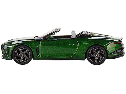 Bentley Mulliner Bacalar Convertible Scarab Green Metallic Limited Edition to 1200 pieces Worldwide 1/64 Diecast Model Car by Mini GT