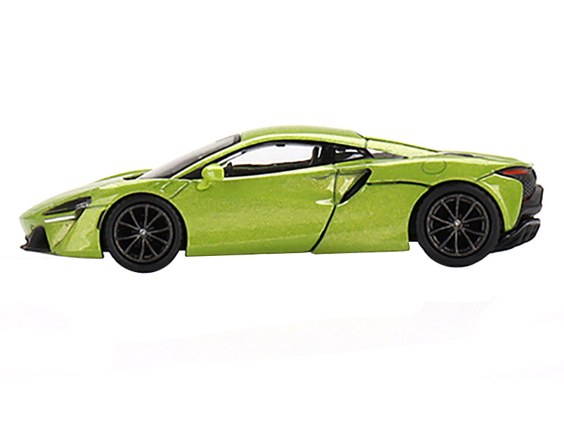 McLaren Artura Flux Green Metallic Limited Edition to 2040 pieces Worldwide 1/64 Diecast Model Car by Mini GT