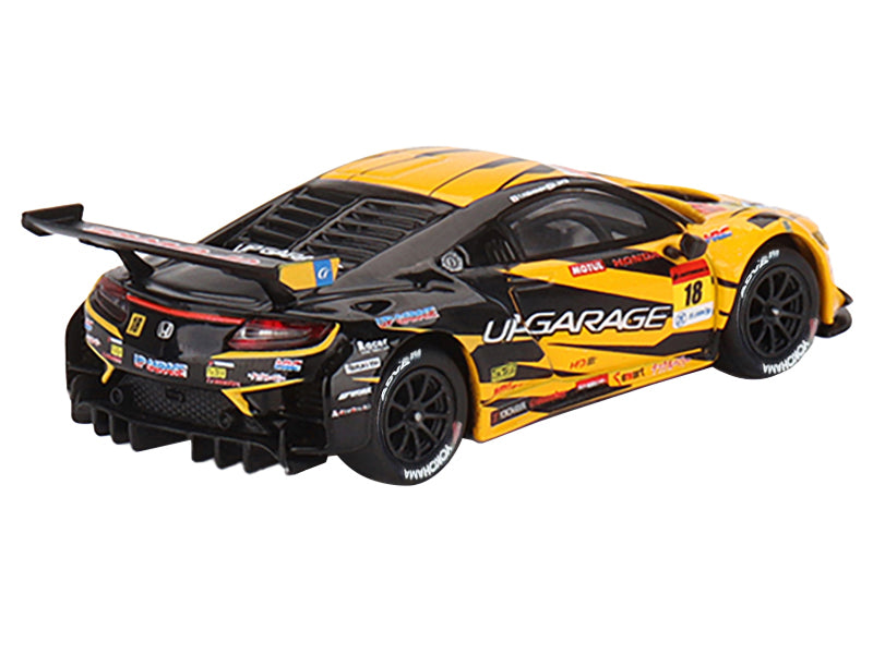 Honda NSX GT3 EVO22 #18 Takashi Kobayashi - Kakunoshin Ohta "Team UpGarage" "Super GT Series" (2022) Limited Edition 1/64 Diecast Model Car by Mini GT