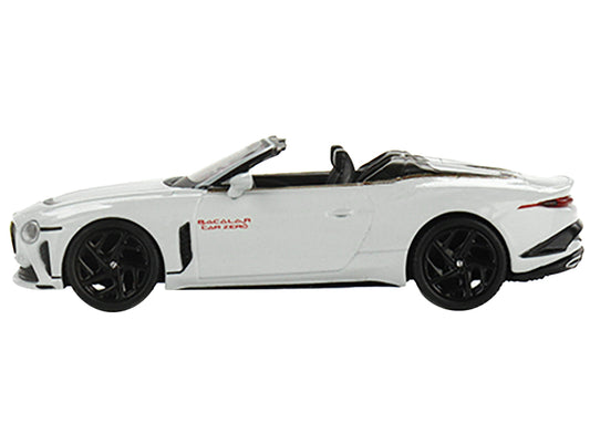 Bentley Mulliner Bacalar White "Car Zero" Limited Edition to 1800 pieces Worldwide 1/64 Diecast Model Car by Mini GT