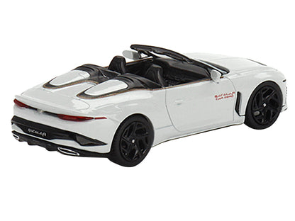 Bentley Mulliner Bacalar White "Car Zero" Limited Edition to 1800 pieces Worldwide 1/64 Diecast Model Car by Mini GT