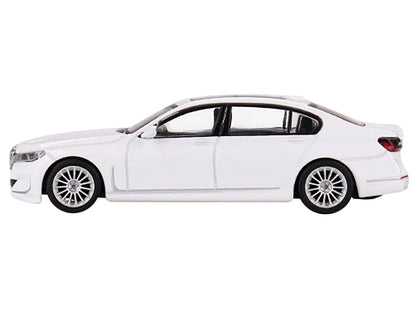 BMW Alpina B7 xDrive Alpine White with Sunroof Limited Edition to 1800 pieces Worldwide 1/64 Diecast Model Car by Mini GT