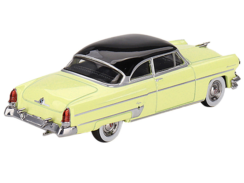 1954 Lincoln Capri Premier Yellow with Black Top Limited Edition to 3000 pieces Worldwide 1/64 Diecast Model Car by Mini GT