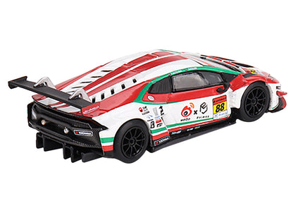 Lamborghini Huracan GT3 EVO #88 Takashi Kogure - Yuya Motojima "Weibo Primez - JLOC" "Super GT Series" (2022) Limited Edition 1/64 Diecast Model Car by Mini GT