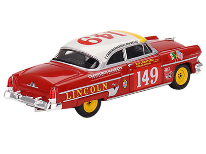 Lincoln Capri #149 Ray Crawford - Enrique Iglesias Class Winner "Carrera Panamericana" (1954) Limited Edition to 3960 pieces Worldwide 1/64 Diecast Model Car by Mini GT