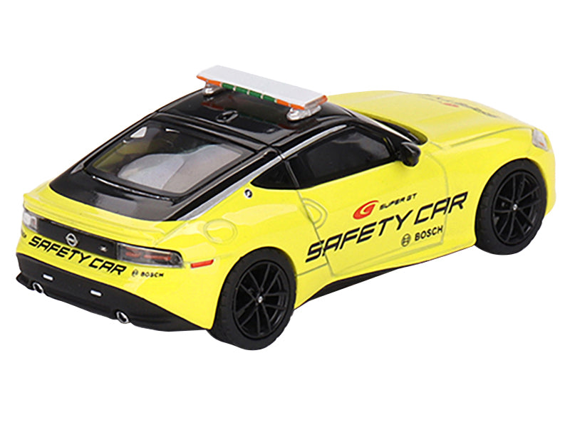 2023 Nissan Z Performance Yellow with Black Top "Safety Car - Super GT Series" (2022) Limited Edition 1/64 Diecast Model Car by Mini GT