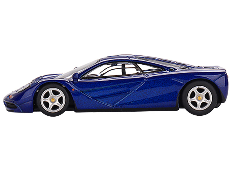 McLaren F1 Cobalt Blue Limited Edition to 2760 pieces Worldwide 1/64 Diecast Model Car by Mini GT