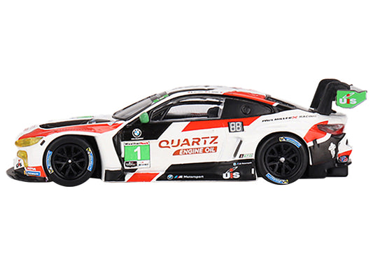 BMW M4 GT3 #1 Corey Lewis - Bryan Sellers - Madison Snow "Paul Miller Racing" IMSA GTD Winner "12 Hours of Sebring" (2023) Limited Edition to 3000 pieces Worldwide 1/64 Diecast Model Car by Mini GT