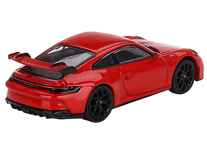 Porsche 911 (992) GT3 Guards Red Limited Edition to 3600 pieces Worldwide 1/64 Diecast Model Car by Mini GT