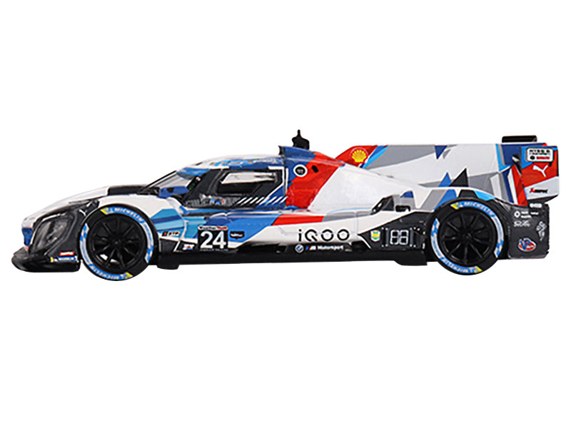 BMW M Hybrid V8 GTP #24 Philipp Eng - Augusto Farfus - Colton Herta - Marco Wittmann "BMW M Team RLL" "24 Hours of Daytona" (2023) Limited Edition to 4848 pieces Worldwide 1/64 Diecast Model Car by Mini GT