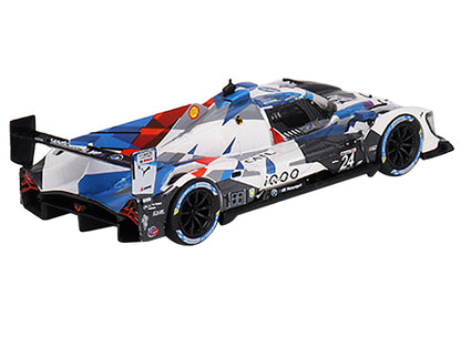 BMW M Hybrid V8 GTP #24 Philipp Eng - Augusto Farfus - Colton Herta - Marco Wittmann "BMW M Team RLL" "24 Hours of Daytona" (2023) Limited Edition to 4848 pieces Worldwide 1/64 Diecast Model Car by Mini GT