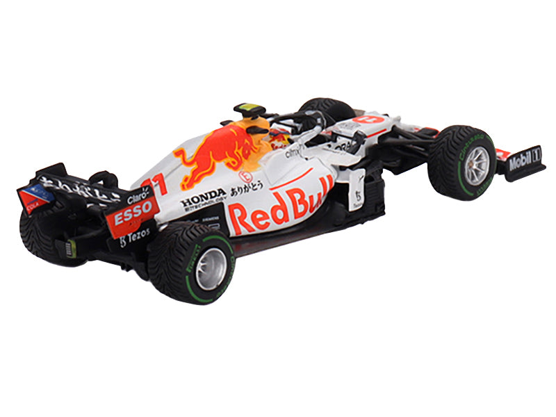 Red Bull Racing RB16B #11 Sergio Perez "Oracle-Honda" 3rd Place Formula One F1 "Turkish GP" (2021) Limited Edition 1/64 Diecast Model Car by Mini GT