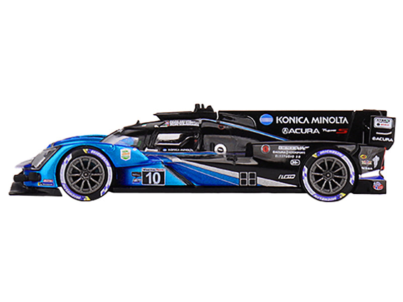 Acura ARX-06 #10 Filipe Albuquerque - Louis Deletraz - Brendon Hartley - Ricky Taylor "Wayne Taylor Racing with Andretti Autosport" IMSA GTP 2nd Place "24 Hours of Daytona" (2023) Limited Edition 1/64 Diecast Model Car by Mini GT