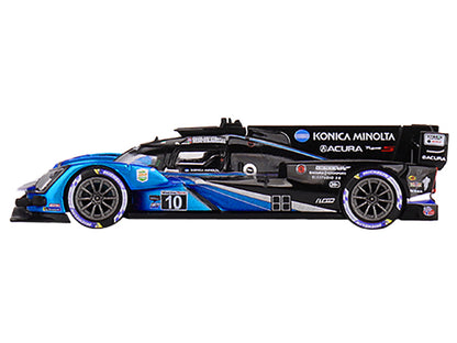 Acura ARX-06 #10 Filipe Albuquerque - Louis Deletraz - Brendon Hartley - Ricky Taylor "Wayne Taylor Racing with Andretti Autosport" IMSA GTP 2nd Place "24 Hours of Daytona" (2023) Limited Edition 1/64 Diecast Model Car by Mini GT