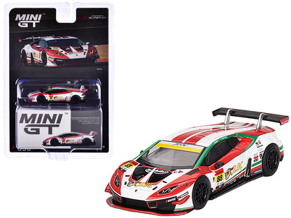 Lamborghini Huracan GT3 EVO #88 Takashi Kogure - Yuya Motojima "JLOC" "Super GT Series" (2023) Limited Edition 1/64 Diecast Model Car by Mini GT