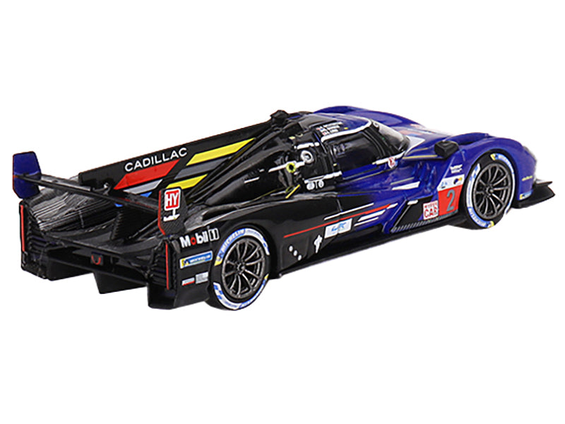 Cadillac V-Series.R #2 Earl Bamber - Alex Lynn - Richard Westbrook "Cadillac Racing" 3rd Place "24 Hours of Le Mans" (2023) Limited Edition to 5400 pieces Worldwide 1/64 Diecast Model Car by Mini GT