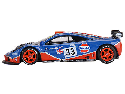 McLaren F1 GTR #33 John Nielsen - Thomas Bscher - Peter Kox "West Competition" "24 Hours of Le Mans" (1996) Limited Edition 1/64 Diecast Model Car by Mini GT