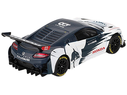 Honda NSX GT3 EVO #22 Yuki Tsunoda "AlphaTauri" "Red Bull Formula Nurburgring" (2023) Limited Edition to 6000 pieces Worldwide 1/64 Diecast Model Car by Mini GT