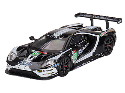 Ford GT LMGTE PRO "Ford Chip Ganassi Team - 24 Hours of Le Mans" (2019) 4 Cars Set Limited Edition to 3000 Sets 1/64 Diecast Models by Mini GT