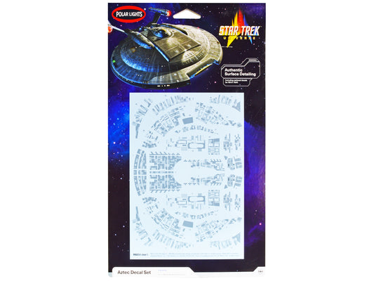 "Star Trek Universe" Aztec Decal Pack for NX-01 Enterprise Ship in 1/1000 Scale by Polar Lights