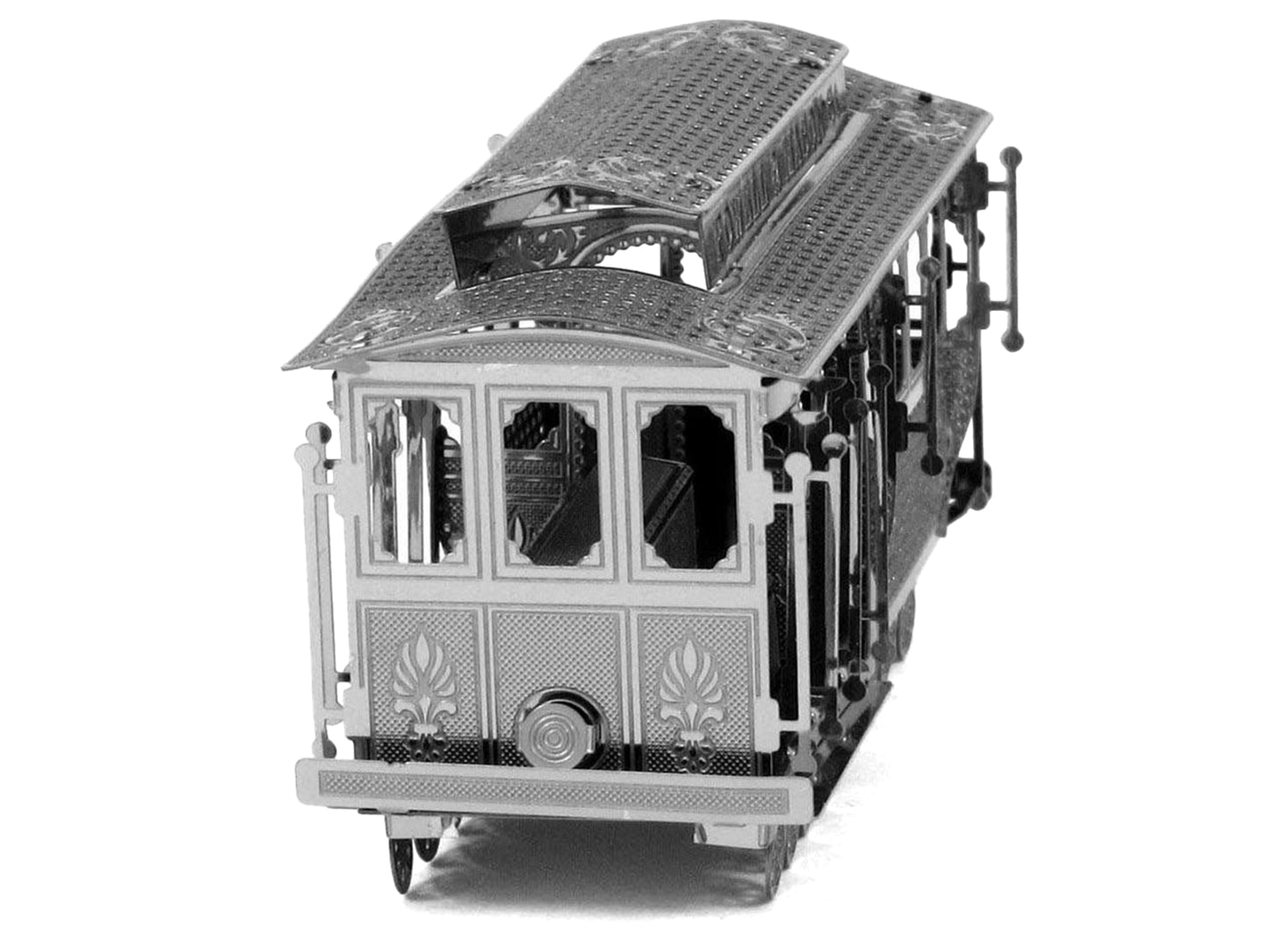 Model Kit San Francisco Cable Car "Powel & Mason St" (Easy Difficulty) Steel Model by Metal Earth