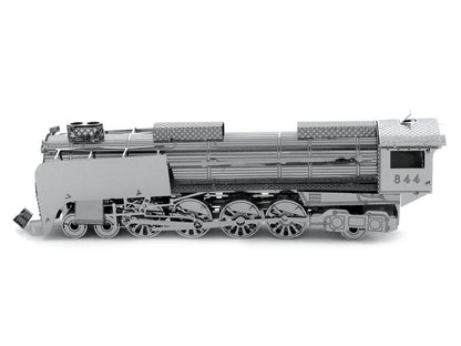 Model Kit Steam Locomotive #844 (Moderate Difficulty) Steel Model by Metal Earth