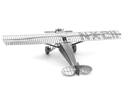 Model Kit Spirit Of Saint Louis Monoplane Aircraft (Moderate Difficulty) Steel Model by Metal Earth